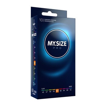 MY.SIZE Pro, prezerwatywy, 57 mm, 10 szt.