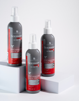 Seboradin Forte Anti Grey Hair, spray odsiwiający do włosów, 200 ml