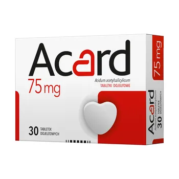 Acard 75 mg 30 tabletek [POLPHARMA]