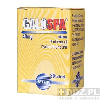 Galospa, 40 mg, tabletki, 20 szt.