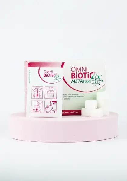 Пробиотик Omni-Biotic METAtox, 9 штаммов, для кишечника, порошок, 30 саше — фото 3