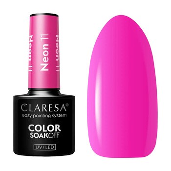 Claresa Neon Lights, lakier hybrydowy, 11 Neon, 5 g