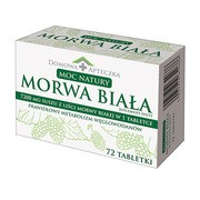Moc Natury, Morwa Biała, tabletki, 72 szt.        