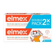alt Elmex, pasta do zębów dla dzieci z aminofluorkiem od 1 ząbka do 6 lat, 50 ml x 2 opakowania
