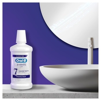 Oral-B 3D White Luxe Perfection, płyn do płukania jamy ustnej, 500 ml