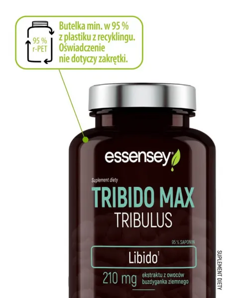 Трибулус Essensey Tribido Max, экстракт якорцев, 95% сапонинов, 90 капсул — фото 7