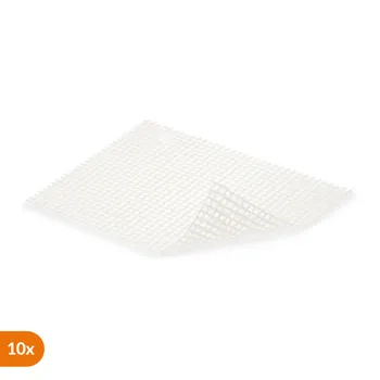 Grassolind Neutral opatrunek siatkowy z maścią 10x10cm 10szt [PAUL HARTMANN]