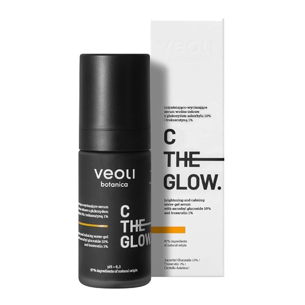 Veoli Botanica Veoli Botanica C The Glow, rozjaśniająco-wyciszające serum, 30 ml — Inhaltsstoffe und Bewertung