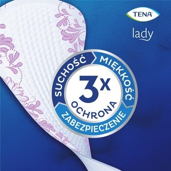 Zestaw 6 x TENA Lady Slim Ultra Mini Plus, wkładki, 24 szt.