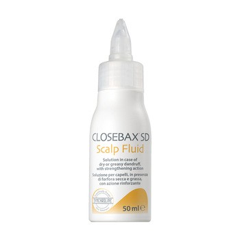 Closebax SD Scalp Fluid, fluid do włosów skłonnych do suchego lub tłustego łupieżu, 50 ml