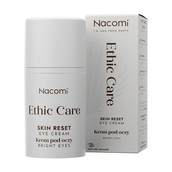 Nacomi Ethic Care Skin Reset, Augencreme, 15 ml