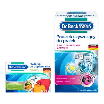 Zestaw Dr. Beckmann, mydełko + proszek