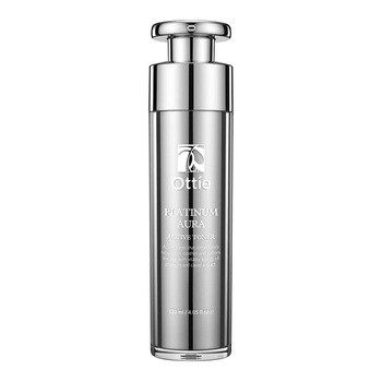 Ottie Platinum Aura Active Toner, przeciwstarzeniowy tonik do twarzy z platyną, 50 ml