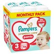 Pampers Premium Care Pants 3, (6-11 kg), pieluchomajtki, 114 szt.