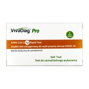 VivaDiag™ Pro Sars-CoV-2 Ag Rapid Test, test antygenowy, wymaz z nosa, 1 szt.