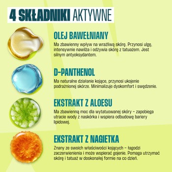 Neba, balsam do tatuażu i ciała, klasyczna neba, 200 ml