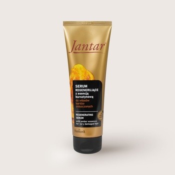 Farmona Jantar, serum regenerujące z esencją bursztynową do włosów bardzo zniszczonych, 100 ml