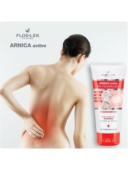 Flos-Lek Arnica Active, pielęgnujący żel rozgrzewający, 100 ml