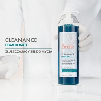 Avene Eau Thermale Cleanance Comedomed, złuszający żel do mycia, 400 ml
