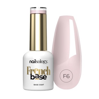 Clavier Nailsology French Base, kolorowa baza hybrydowa, F6 Marshmallow, 8 ml