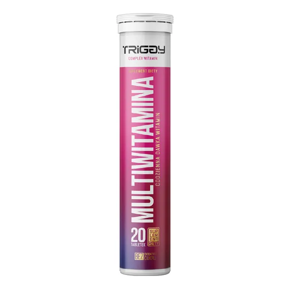 Multiwitamina tabletki musujące 20 szt. [Triggy] - Triggy
