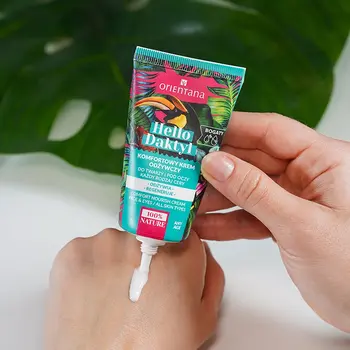 Orientana Hello Daktyl, komfortowy krem odżywczy, 40 ml