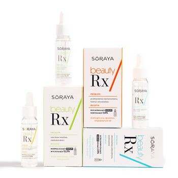 Soraya Beauty Rx, rozjaśniający krem korygujący, 50 ml