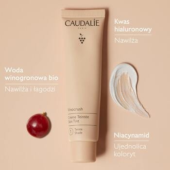 Caudalie Vinocrush, krem koloryzujący, 1, 30 ml