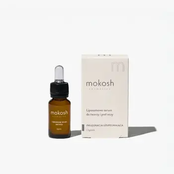 Mokosh, liposomowe serum do twarzy i pod oczy, ogórek, 12 ml