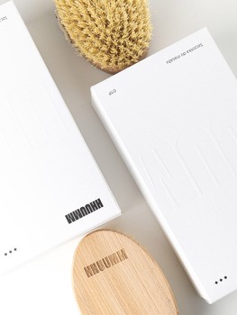 Hhuumm, szczotka do masażu ciała na sucho, włókno tampico No.1, 1 szt.