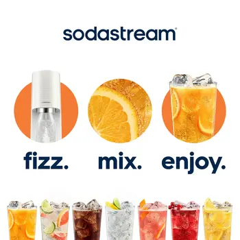 SodaStream, Saturator Terra, biały 60L