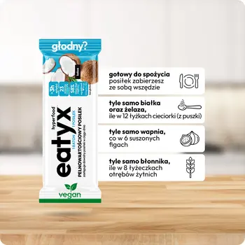 Eatyx Hyperfood Kokos, baton, 60 g