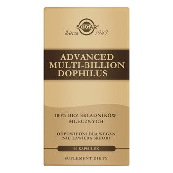 Solgar Advanced Multi-Billion Dophilus, kapsułki, 60 szt.