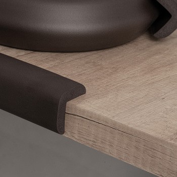 Sipo, piankowa taśma zabezpieczająca, 2 metry, kolor brązowy, 1 szt.