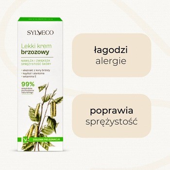 Sylveco, lekki krem brzozowy, 50 ml