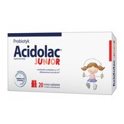 alt Acidolac Junior, misio-tabletki, smaku truskawkowy, 20szt.