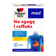 Doppelherz med Na Zgagę i Refluks, płyn, 10 ml x 20 szt.