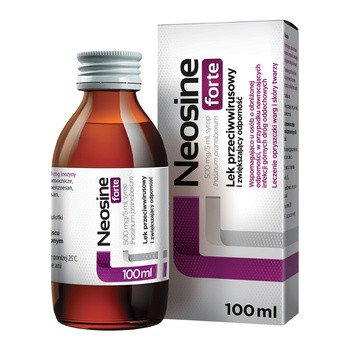Zestaw Neosine Forte, syrop + tabletki