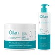 Zestaw Oillan Skin Control, wygładzający żel do mycia do twarzy i ciała, 400 ml + wygładzający balsam do ciała i twarzy, 500 ml