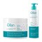 Zestaw Oillan Skin Control, wygładzający żel do mycia do twarzy i ciała, 400 ml + wygładzający balsam do ciała i twarzy, 500 ml