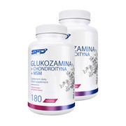 Zestaw 2x SFD Glukozamina + Chondroityna + MSM, tabletki, 180 szt. https://azcdn.doz.pl/image/d/product/39515f64-scale-180x180.png