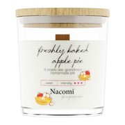 Nacomi Fragrances, freshly backed apple pie, świeca sojowa, 140 g        