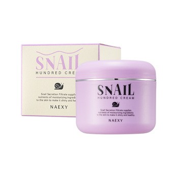 Naexy Snail Hundred, krem do twarzy ze śluzem ślimaka, 100 g