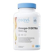 Osavi, Omega-3 Extra 1300 mg, smak cytrynowy, kapsułki miękkie, 120 szt. https://azcdn.doz.pl/image/d/product/e753f3ad-scale-180x180.png