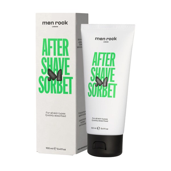 Men Rock Men Rock After Shave Sorbet, krem sorbetowy po goleniu, 100 ml — Składniki i ocena