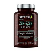 Essensey Żeń-szeń koreański, Energia i witalność, kapsułki, 90 szt. https://azcdn.doz.pl/image/d/product/59a7e12a-scale-180x180.png