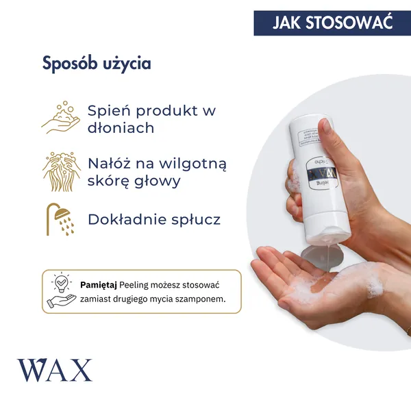 Энзимный пилинг для кожи головы Wax Pilomax Tricho, очищающий, 150 мл — фото 5