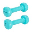 Spokey Shape, zestaw hantli winylowych, 2 x 1 kg
