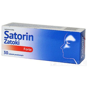 Satorin Zatoki Forte, tabletki powlekane, 30 szt
