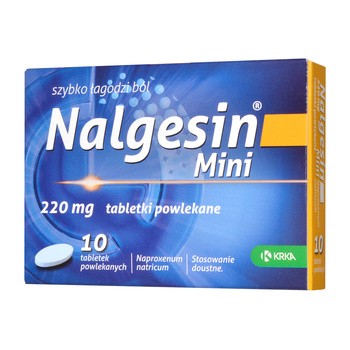 Nalgesin Mini, 220 mg, tabletki powlekane, 10 szt.